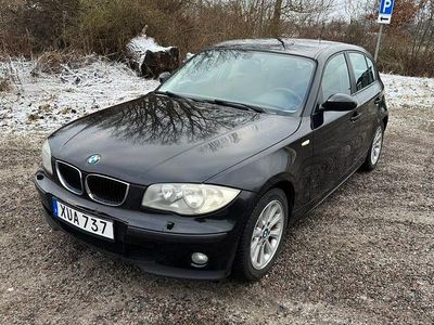 Svart Begagnad 2006 BMW 116 Halvkombi | 37 500 kr (Dyr)