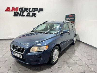 Blå Begagnad 2007 Volvo V50 Kinetic Kombi | 34 900 kr (Marknadspris)