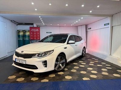 Vit Begagnad 2016 Kia Optima GT-Line Kombi | 119 999 kr (Marknadspris)