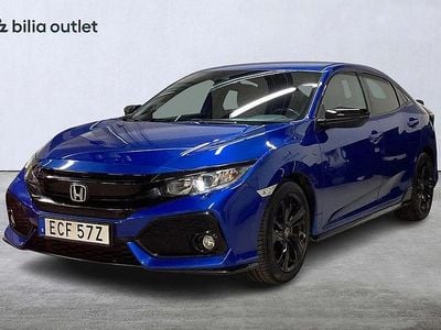 Blå Begagnad 2018 Honda Civic Dynamic Halvkombi | 164 900 kr (Marknadspris)