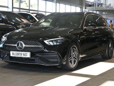 Svart Begagnad 2023 Mercedes C300e AMG Kombi | 369 000 kr (Marknadspris)