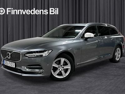 Grå Begagnad 2016 Volvo V90 Inscription Kombi | 293 000 kr (Marknadspris)