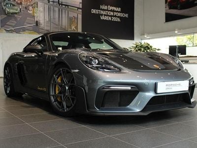Begagnad Porsche 718 Spyder 500 HK (367 kW) 2024 Grå Cab