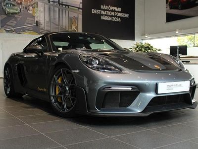 Grå Begagnad 2024 Porsche 718 Spyder Cab | 1 725 000 kr