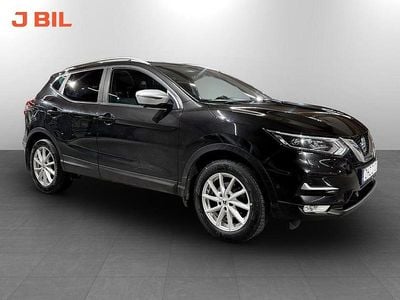 Svart Begagnad 2018 Nissan Qashqai SUV | 139 900 kr (Marknadspris)