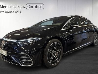 Svart Begagnad 2024 Mercedes EQS450+ | 898 000 kr