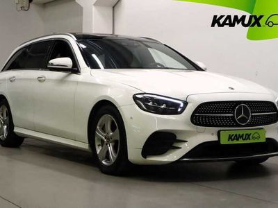 begagnad Mercedes E220 T d 4M AMG Pano Burmester 360° Värmare 9G-Tronic 200hk