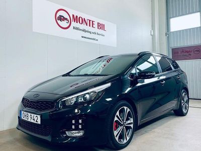 Svart Begagnad 2016 Kia Ceed Sportswagon GT-Line Kombi | 129 900 kr (Marknadspris)