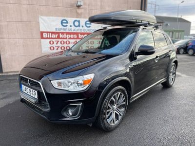 begagnad Mitsubishi ASX 2.2 Di-D 4WD AUTOMAT Euro6 150hk B-KAMERA 0%
