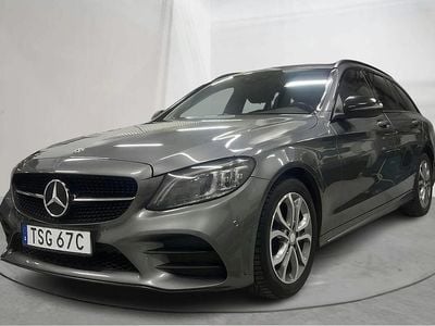 Begagnad Mercedes C220 AMG 194 HK (142 kW) 2021 Grå Kombi