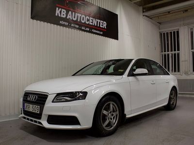 Begagnad Audi A4 143 HK (105 kW) 2011 Vit Sedan