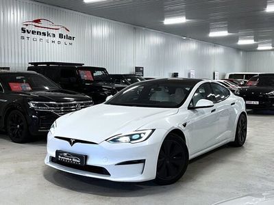 begagnad Tesla Model S Long Range 680hk Momsbil /YOKE RATT /AUTOPILOT
