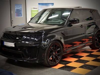 begagnad Land Rover Range Rover Sport SVR / CARBON /BLACK&WHITE 575HK