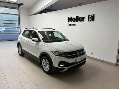 Vit (pure white) Begagnad 2023 VW T-Cross SUV | 178 900 kr (Bra pris)