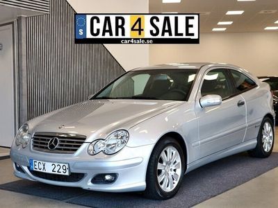 begagnad Mercedes C180 Kompressor Sportcoupé | Fint Ex.1 Ägare