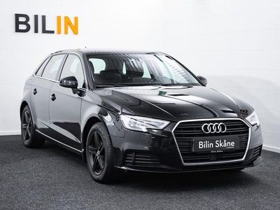 Begagnad Audi A3 Proline 150 HK (110 kW) 2018 Svart Sedan