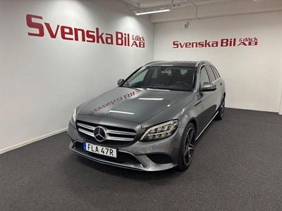 Grå Begagnad 2019 Mercedes C200 Avantgarde Kombi | 269 000 kr (Marknadspris)