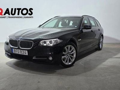 Svart Begagnad 2017 BMW 520 M Sport Kombi | 169 600 kr