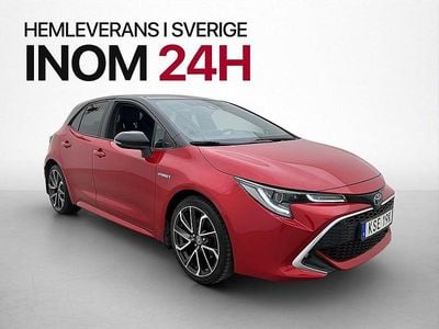 Begagnad Toyota Corolla Hybrid 2019 Röd