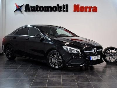Begagnad Mercedes CLA250 AMG line 211 HK (155 kW) 2017 Svart Sedan