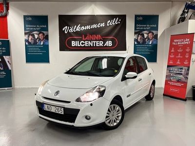 begagnad Renault Clio 1.2 Motorvärmare Kamrem bytt Låg årsskatt SoV 2010, Halvkombi