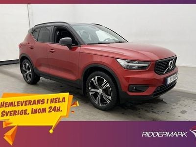 Röd Begagnad 2020 Volvo XC40 R-Design SUV | 339 900 kr (Marknadspris)