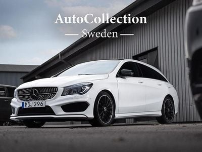 Begagnad Mercedes CLA220 Shooting Brake AMG 177 HK (130 kW) 2015 Vit Kombi