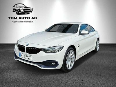 Begagnad BMW 420 Gran Coupé Sport Line 190 HK (139 kW) 2018 Vit Sportkupé
