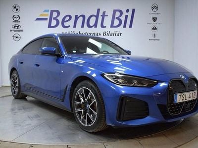 M portimao blue metallic Begagnad 2023 BMW i4 M Sport Sedan | 429 500 kr (Lite dyr)