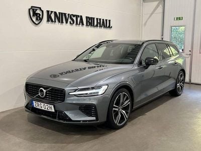 Grå Begagnad 2021 Volvo V60 R-Design Kombi | 319 400 kr (Dyr)