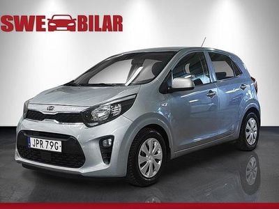 Begagnad Kia Picanto 84 HK (61 kW) 2019 Blå Halvkombi