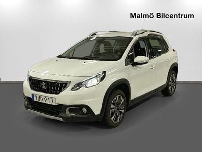 Vit Begagnad 2017 Peugeot 2008 Allure SUV | 134 900 kr (Marknadspris)