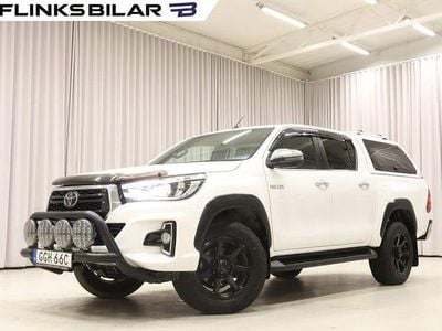 Begagnad Toyota HiLux 150 HK (110 kW) 2019 Vit Pickup