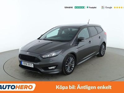 Begagnad Ford Focus ST-Line 126 HK (92 kW) 2017 Grå Kombi