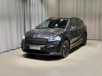 Svart Begagnad 2022 Skoda Enyaq iV SUV | 369 900 kr (Lite dyr)