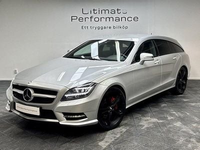 Silver Begagnad 2013 Mercedes CLS350 Shooting Brake AMG Kombi | 189 000 kr