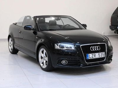 Begagnad Audi A3 S-Line 160 HK (117 kW) 2012 Svart Halvkombi
