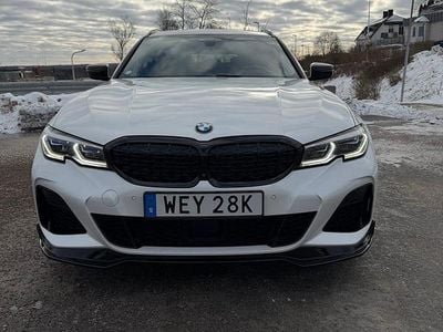 Begagnad BMW M340 M Sport 374 HK (275 kW) 2020 Mineralvit metallic Sedan