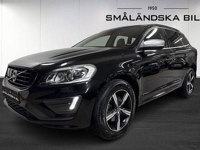 Svart Begagnad 2017 Volvo XC60 R-Design SUV | 239 000 kr (Marknadspris)