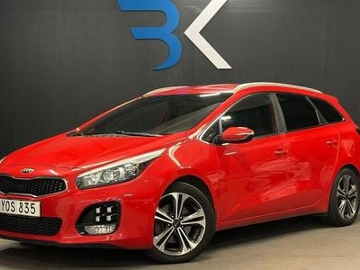 Röd Begagnad 2017 Kia Ceed Sportswagon GT-Line Kombi | 129 900 kr (Marknadspris)