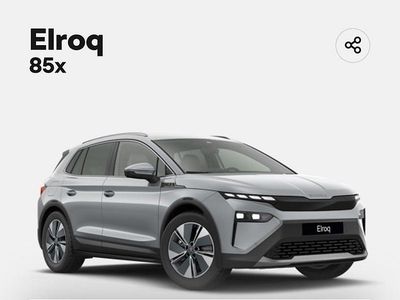 Silver Ny 2026 Skoda Elroq SUV | 596 800 kr
