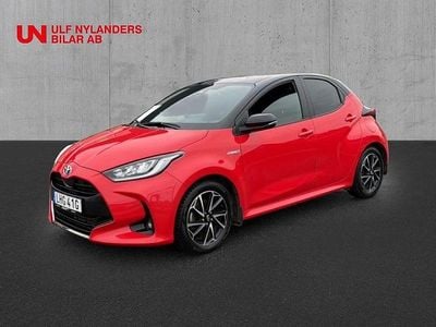 Röd Begagnad 2021 Toyota Yaris Edition Kombi | 209 000 kr (Marknadspris)