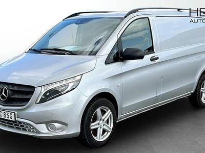 Svart Begagnad 2019 Mercedes Vito Van | 234 920 kr