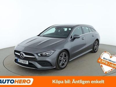 Begagnad Mercedes CLA220 Shooting Brake AMG line 192 HK (141 kW) 2019 Grå Kombi