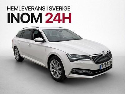 Begagnad Skoda Superb Business Line 218 HK (160 kW) 2021 Vit Kombi