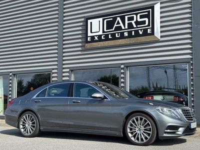 Begagnad Mercedes S500L AMG 456 HK (335 kW) 2017 Mörkgrå (grå) Sedan