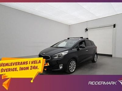 Svart Begagnad 2014 Kia Carens Minibuss | 88 900 kr (Marknadspris)