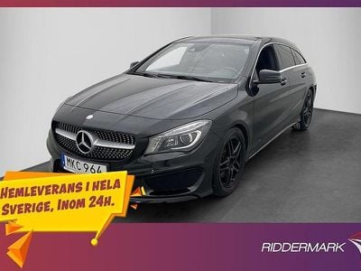 Begagnad Mercedes CLA220 Shooting Brake 2016 Svart Kombi