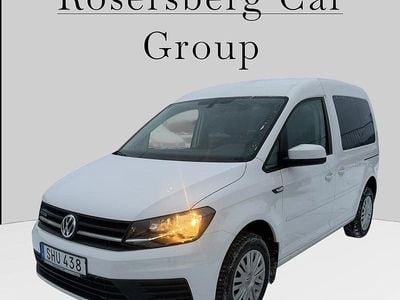 Begagnad VW Caddy Life 110 HK (80 kW) 2018 Vit Minibuss