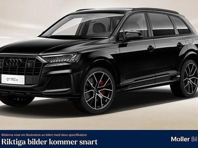 Svart Begagnad 2022 Audi Q7 S-Line SUV | 549 900 kr (Bra pris)